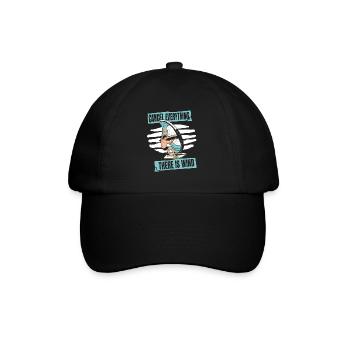Cancel Everything There Is Wind Water Sports - Baseball Cap - black/black - Front