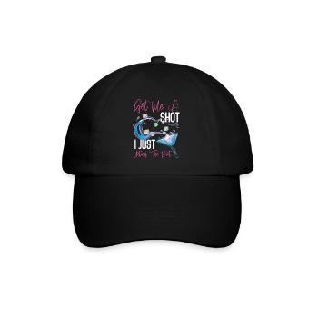 Happy Divorce Party Get Me A Shot - Baseball Cap - black/black - Front