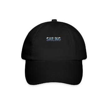 Sailing - Baseballkappe - Schwarz/Schwarz - Vorne