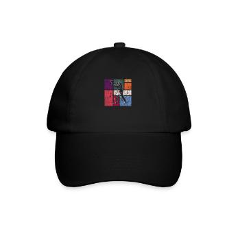 Paintball - Casquette classique - noir/noir - Devant