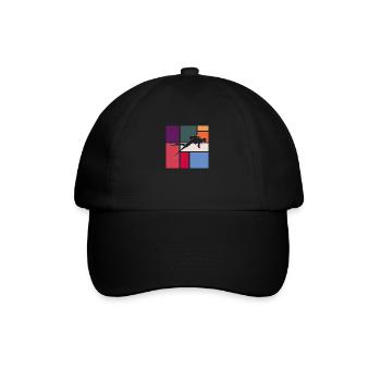 Plonger - Casquette classique - noir/noir - Devant