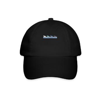 Chat - Casquette classique - noir/noir - Devant