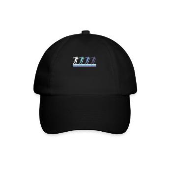 Faire du jogging - Casquette classique - noir/noir - Devant