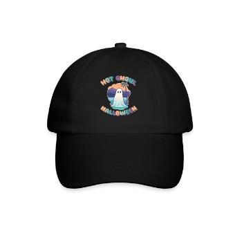 Groovy Ghost Palm Beach Hot Ghoul Halloween - Baseball Cap - black/black - Front