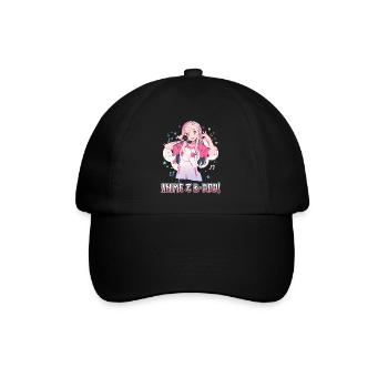 Anime and K-Pop Korean Pop Music Kpop - Baseball Cap - black/black - Front