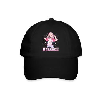 Filles Manga Anime Karaoké - Casquette classique - noir/noir - Devant