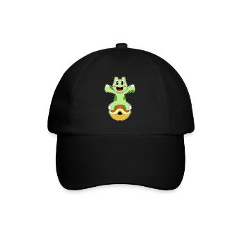Tortue sans carapace - Casquette classique - noir/noir - Devant