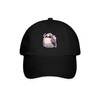 Oiseaux Oiseaux Drôles d’animaux Habitant de la forêt Animal - Casquette classique - noir/noir - Devant