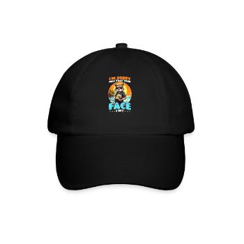 Beach Volleyball Sorry Was That Your Face I Hit - Baseball Cap - black/black - Front