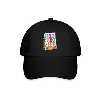 IEP 123 ABC IEP Autism Awareness Enseignant accéléré - Casquette classique - noir/noir - Devant