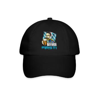Bavière Premier roi Louis État libre de Bavière - Casquette classique - noir/noir - Devant