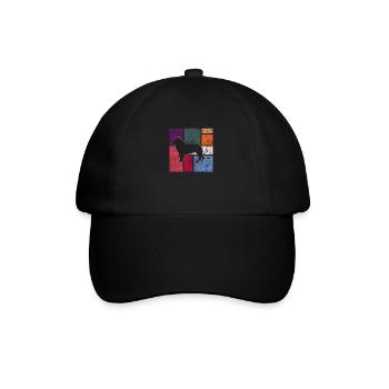 Lion - Casquette classique - noir/noir - Devant