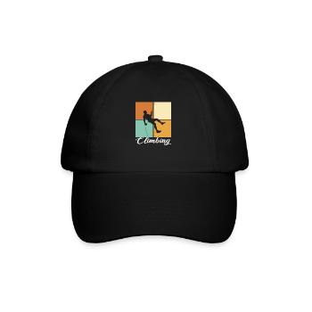 Grimper - Casquette classique - noir/noir - Devant