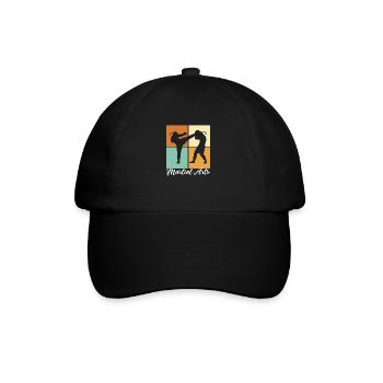 MMA - Casquette classique - noir/noir - Devant