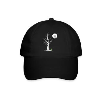 Zombie Tree, Zombie Alarm Clock - Baseball Cap - black/black - Front