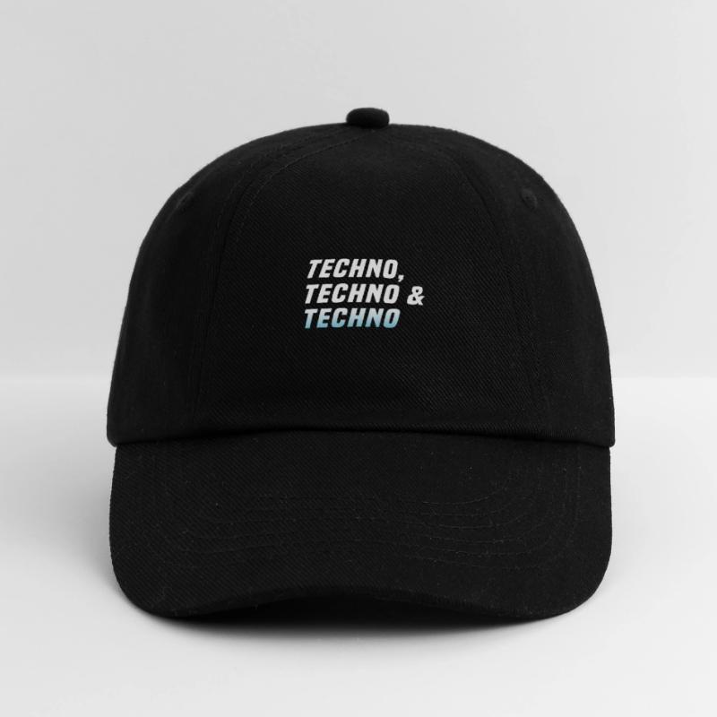 Techno Techno Techno Baseballkappe