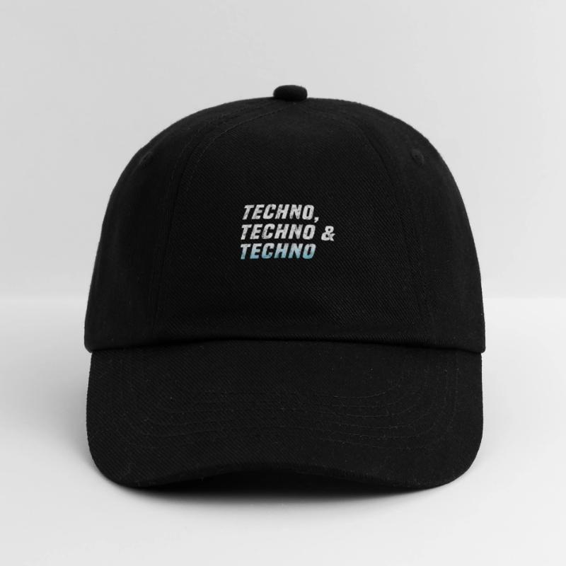 Techno Techno Techno Baseballkappe
