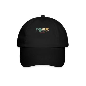 Vintage Nature Birthday Gift 1965 - Baseball Cap - black/black - Front