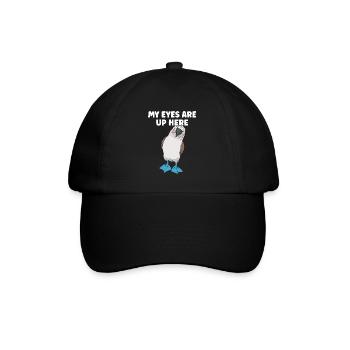 Blue-footed Booby Seabird - Baseball Cap - black/black - Front
