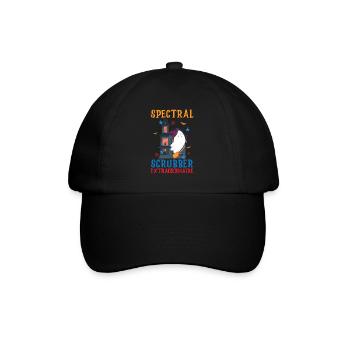 Spectral Scrubber Extraordinaire Caretaker Hello - Baseball Cap - black/black - Front