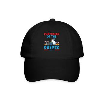 Caretaker of the Crypt School Caretaker Hallowe - Baseball Cap - black/black - Front