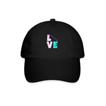 Baton Twirling Gymnastique Gymnastique Cadeau - Casquette classique - noir/noir - Devant