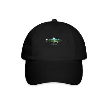 Pêche à la mouche de la truite au milieu de la splendeur - Casquette classique - noir/noir - Devant