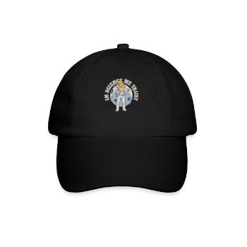 In Science We Trust Spaceship Taikonaut - Baseball Cap - black/black - Front