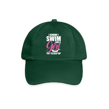 Flotador de natación - Gorra béisbol - verde botella - delante