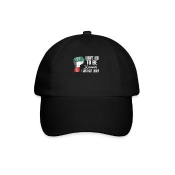 Kuwaiti Pride Kuwait Flag Grown Kuwaiti Roots - Baseball Cap - black/black - Front