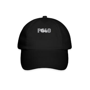 Snow Polo - Baseballkappe - Schwarz/Schwarz - Vorne