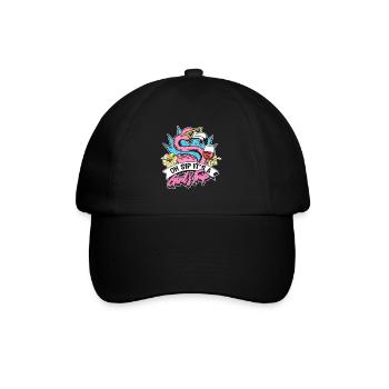 Oh sirotez que c’est un voyage entre filles - Casquette classique - noir/noir - Devant