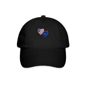 États-Unis État américain de Pennsylvanie Drapeau patriotique - Casquette classique - noir/noir - Devant