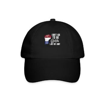 Dutch Pride Netherlands Flag Grown Dutch Roots - Baseball Cap - black/black - Front