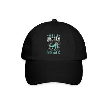 Scinques Tous les anges n’ont pas d’ailes Animaux exotiques - Casquette classique - noir/noir - Devant