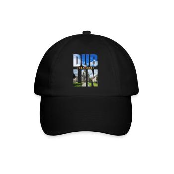 Dublin Irlande Souvenir - Casquette classique - noir/noir - Devant