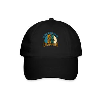 Hide And Seek Champion Fungus Mycologist - Baseball Cap - black/black - Front