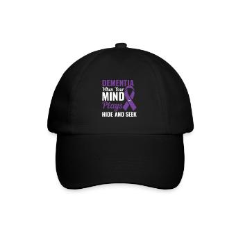 Dementia - When our Mind Plays Hide and Seek - - Baseball Cap - black/black - Front