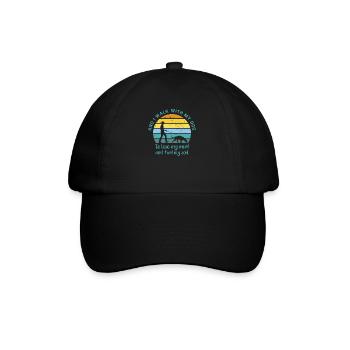 Dog Dog Owner Accessories Dog Lover Funny - Baseball Cap - black/black - Front