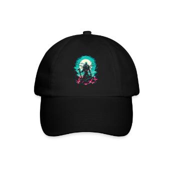 The god of thunder on your Halloween Thor - Baseball Cap - black/black - Front