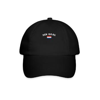 La Haye Pays-Bas Drapeau néerlandais - Casquette classique - noir/noir - Devant