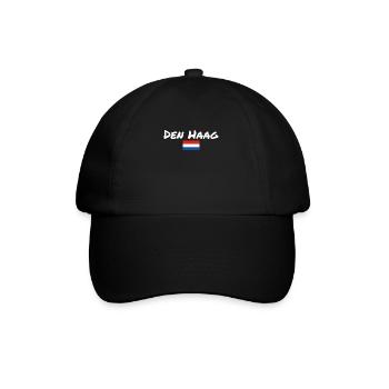 La Haye Pays-Bas Drapeau néerlandais - Casquette classique - noir/noir - Devant