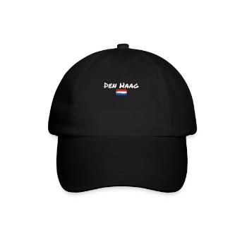 Le drapeau vintage des Pays-Bas de La Haye - Casquette classique - noir/noir - Devant