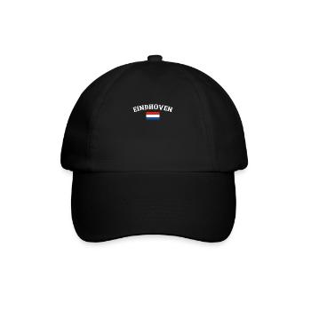 Eindhoven Netherlands Dutch flag - Baseball Cap - black/black - Front