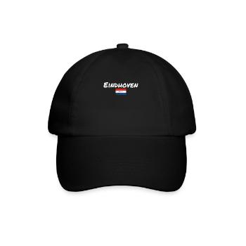Eindhoven Netherlands Dutch flag - Baseball Cap - black/black - Front