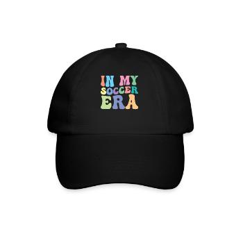 Soccer Player Women's Soccer Soccer Girl - Baseball Cap - black/black - Front
