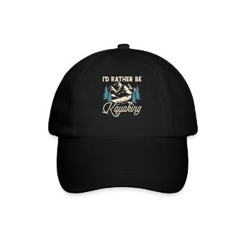 Kayak Kayakiste Kayakiste - Casquette classique - noir/noir - Devant
