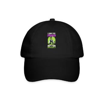 Halloween Barkeeper I Can Intoxicate - Baseball Cap - black/black - Front