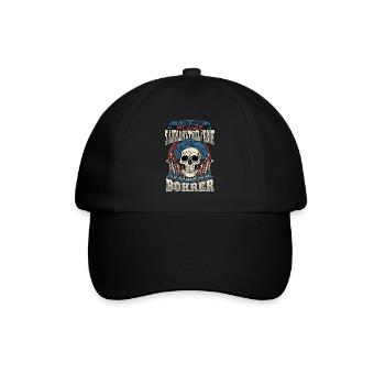 Zahnmedizinische Fachangestellte Zahnarzt - Baseballkappe - Schwarz/Schwarz - Vorne