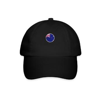 New Zealand Vintage New Zealand Flag - Baseball Cap - black/black - Front